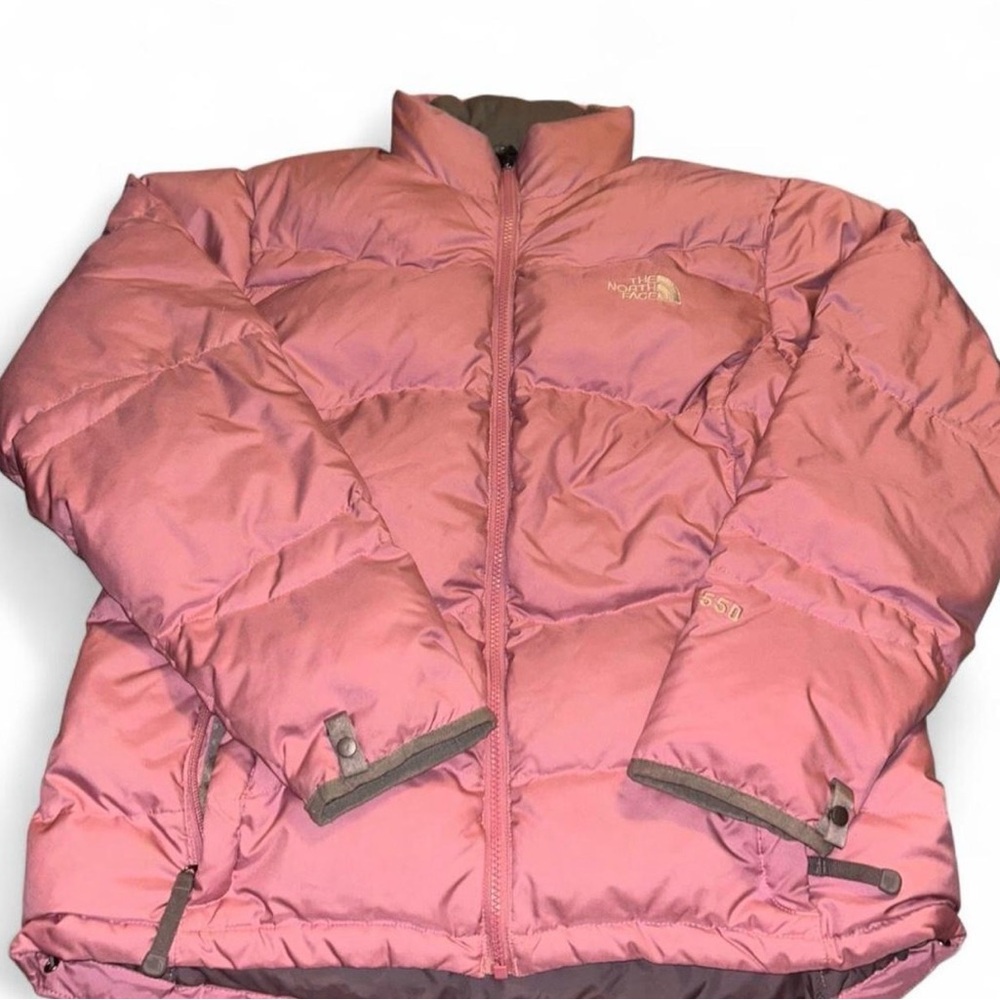 The North Face Pink and Gray Jacket